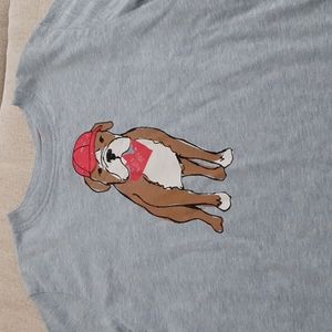 EUC! ❤ Hanna Andersson Bulldog, Valentine's Day T shirt